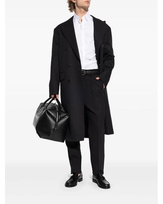 DSquared² Black Wool Trousers for men