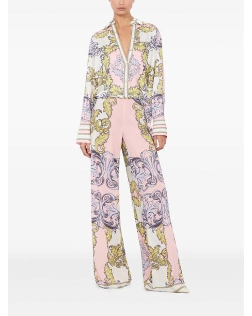 Alice + Olivia Multicolor Athena Pant