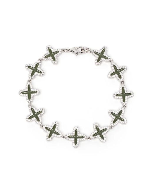 DARKAI Metallic Clover Bracelet