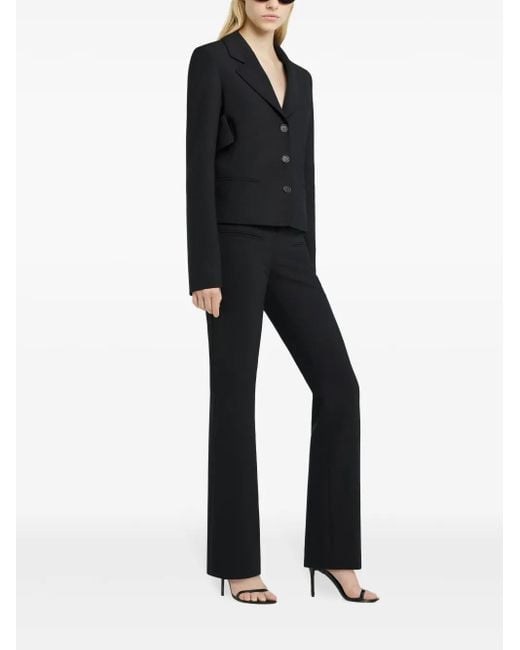 Courreges Black Tailored Blazer