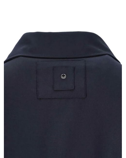 White Sand Blue Buttoned Shirt for men