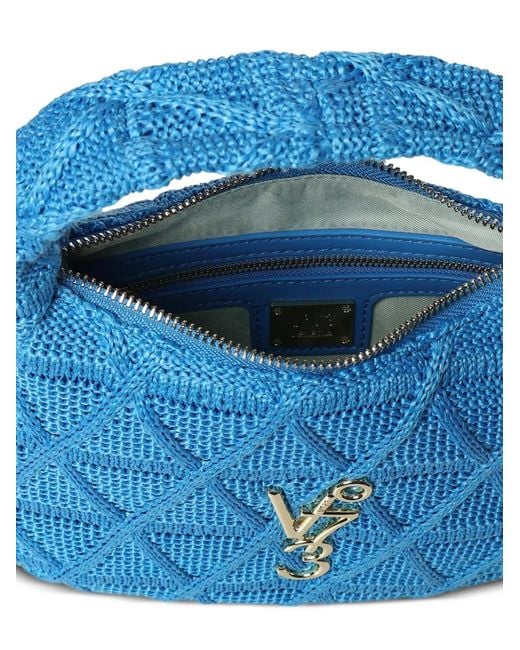 V73 Blue Dalia Shoulder Bag