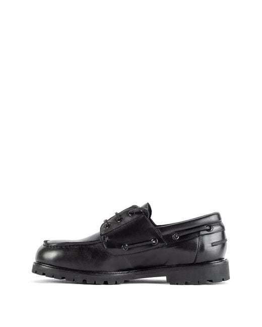 Studio Nicholson Black Guston Derby Shoes for men