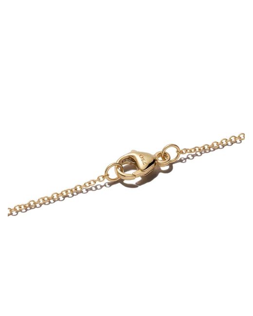 David Yurman White 18Kt Cable Collectibles Evil Eye Sapphire And Diamond Necklace