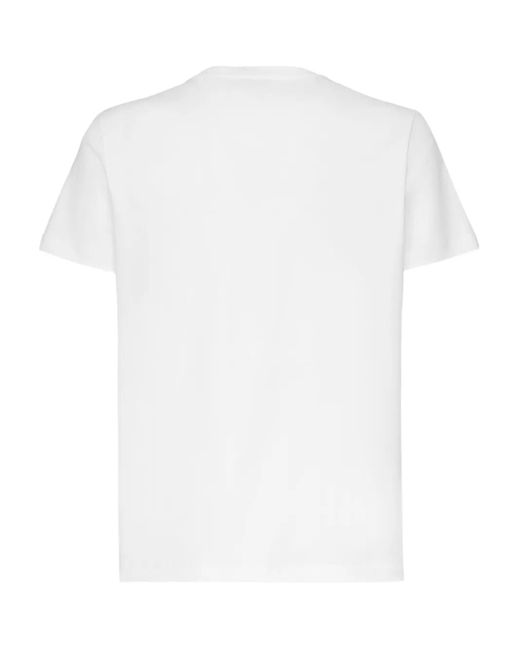 Dondup T-Shirt Met Zak En Logodetail in het White voor heren