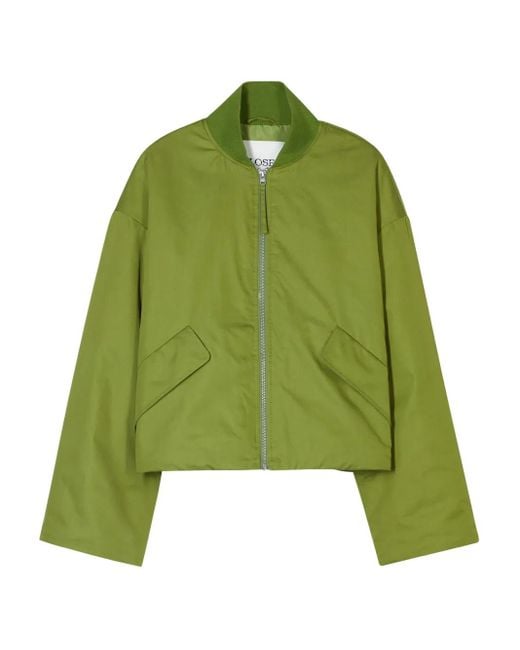 Closed Green Bomberjacke Aus Baumwolle