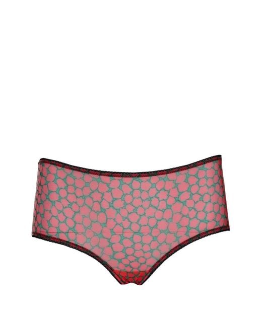 Laura Urbinati Pink Tulle-Net Culottes