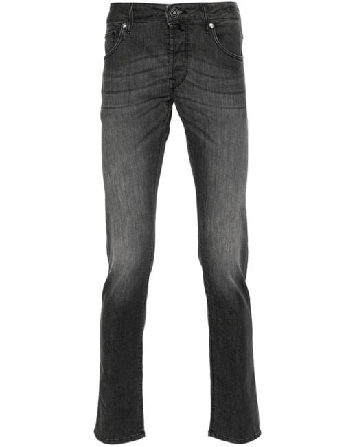 Incotex Gray Slim-fit Jeans for men