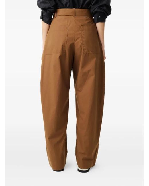 Studio Nicholson Brown Doring Trousers
