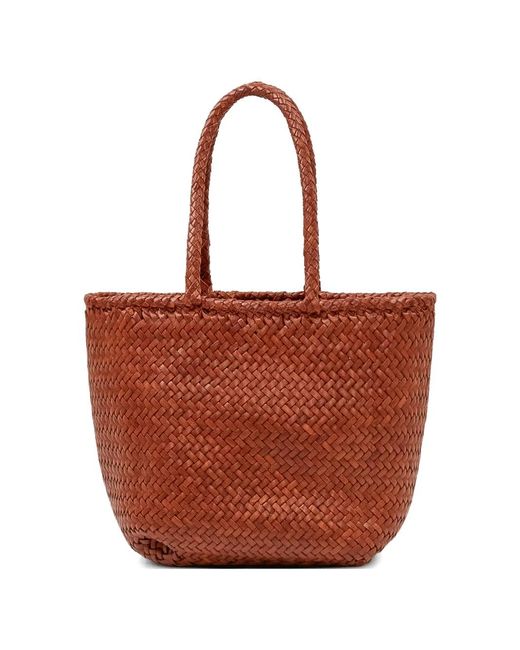 Dragon Diffusion Small Grace Basket Tote Bag in Brown | Lyst