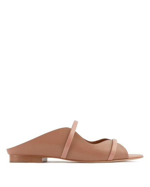Malone Souliers Brown Norah Ballerina Shoes
