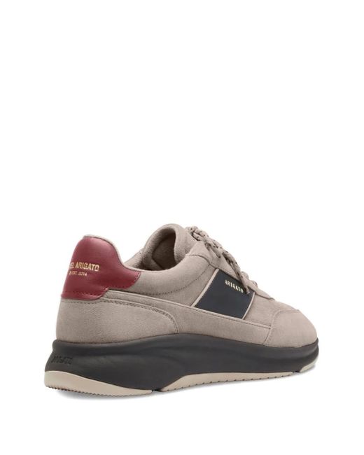 Axel Arigato Brown Genesis Neo Runner Suede-Leather Sneakers for men
