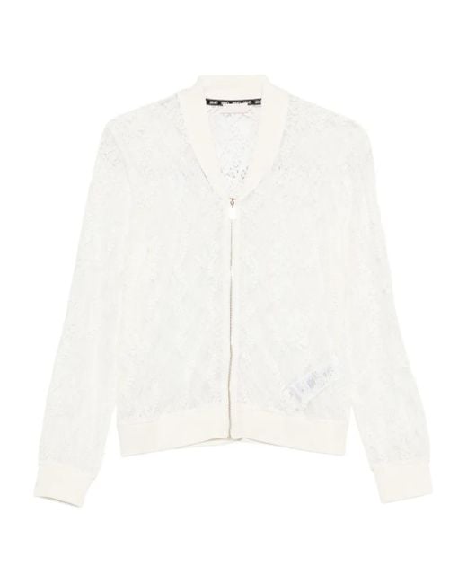 Liu Jo ジップアップ カーディガン White