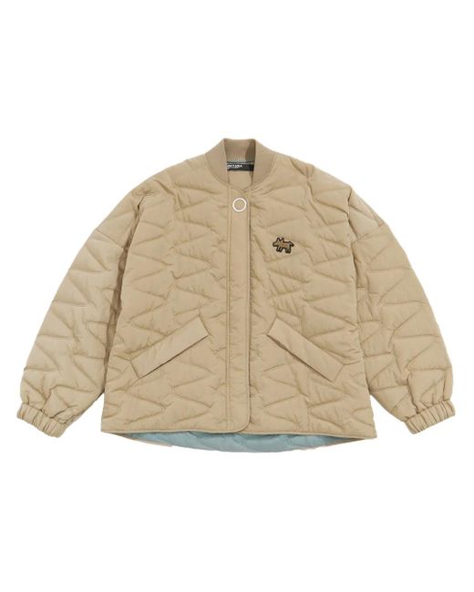 Bimba Y Lola Natural Quilted Padded Jacket