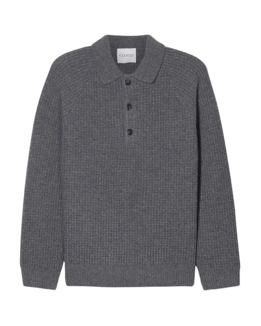 メンズ Closed ニット セーター Gray