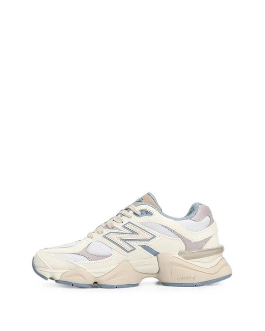 New Balance White 9060 Sneakers