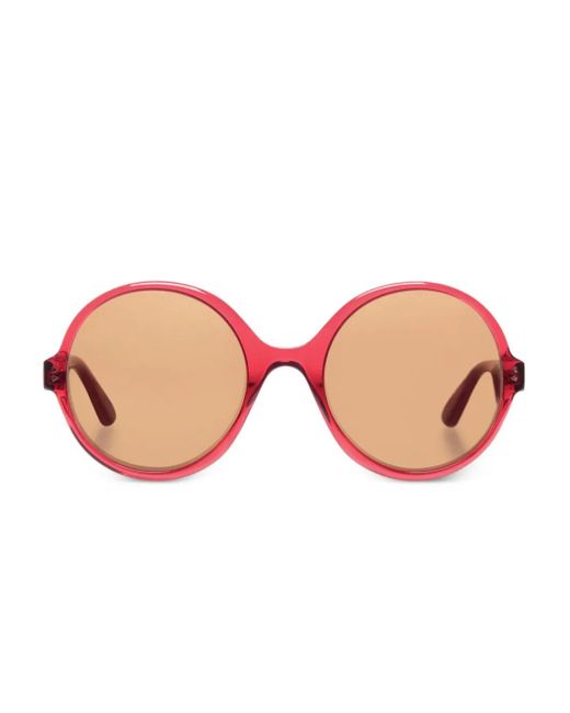 Bally Pink Ursula Round-Frame Sunglasses