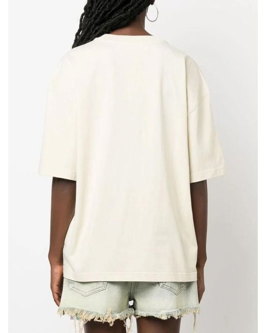 Off-White c/o Virgil Abloh White Logo-Print Short-Sleeve T-Shirt