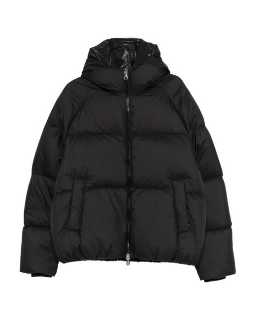 Cole Buxton Black Zip-Fastening Padded Jacket for men