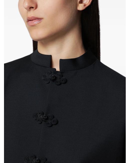 Rohe Black Pankou-Closure Jacket