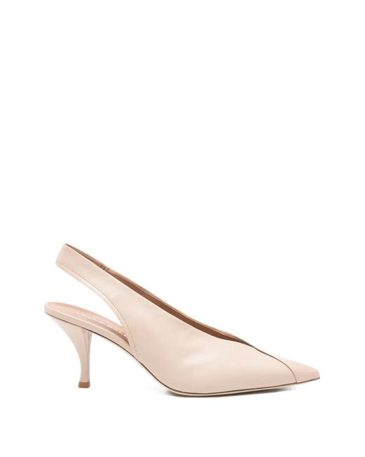 Pumps A Punta di Lella Baldi in Natural