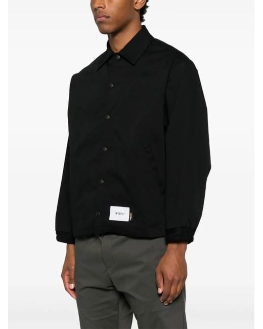 WTAPS Cordura Chief Jacket in Black for Men | Lyst