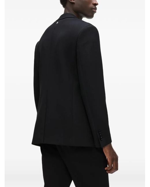 Karl Lagerfeld Black Blazer Punto for men