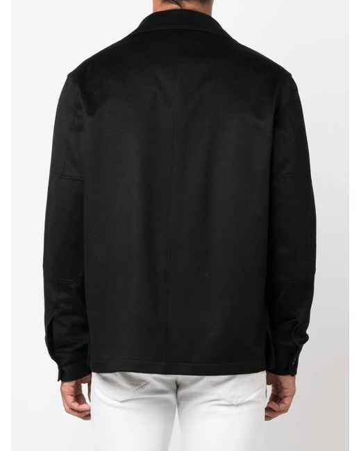 メンズ Zegna Alba Oasi シャツジャケット Black