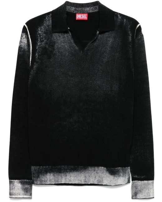 メンズ DIESEL K-lorenzo ポロシャツ Black