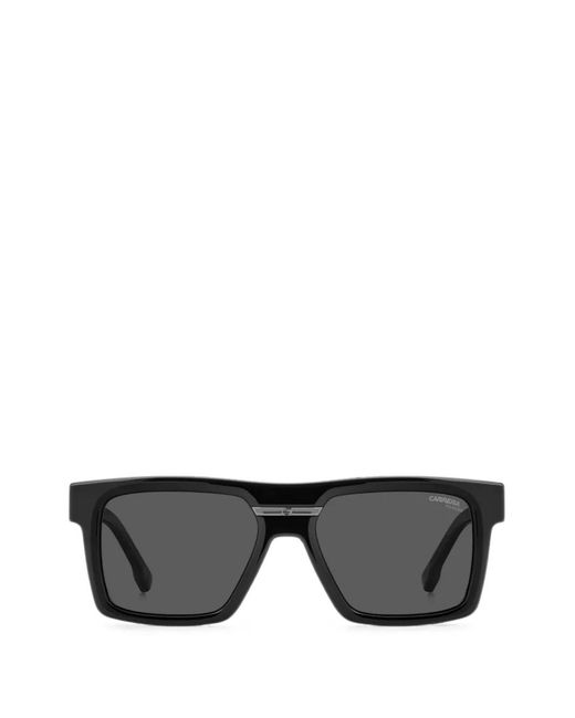 Carrera Black Victory Rectangle-Frame Sunglasses for men