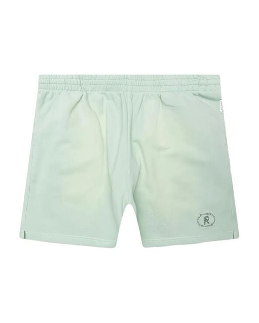 Represent Shorts Met Geborduurd Logo En Zak in het Green voor heren