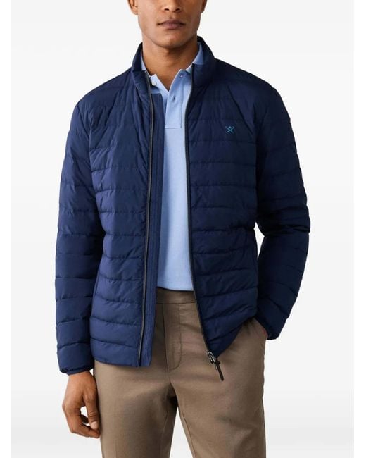 Hackett Blue Veste À Design Matelassé for men