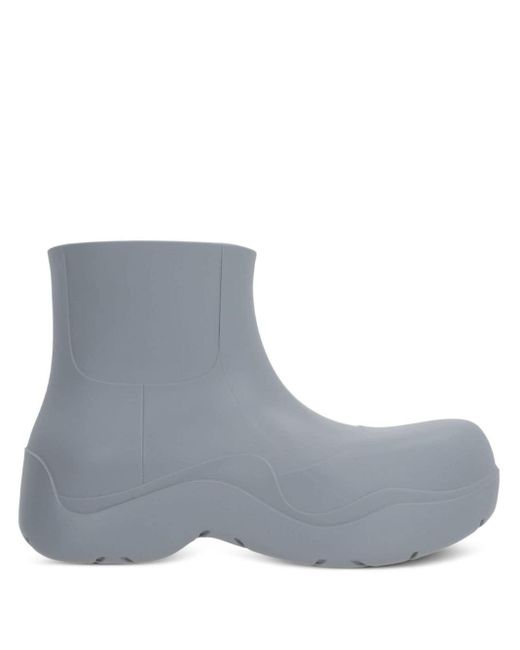 Bottega Veneta Gray Chunky Ankle Boots for men