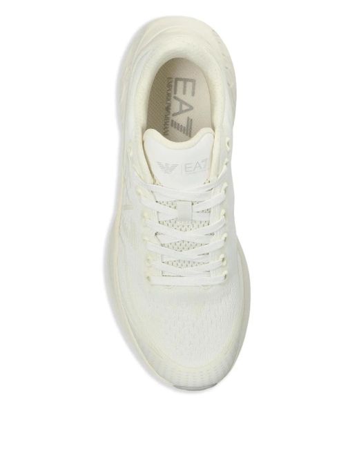 EA7 ロゴ スニーカー White
