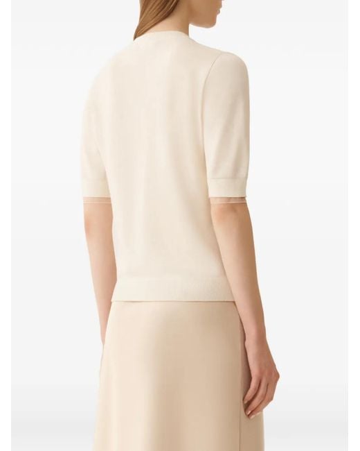 Fabiana Filippi White Short-Sleeves T-Shirt