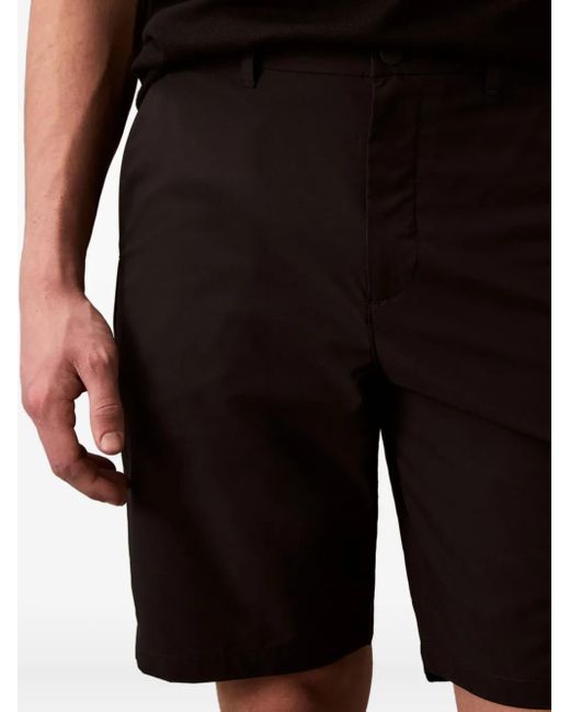 Calvin Klein Black Buttoned Shorts for men