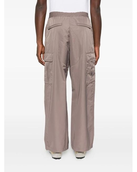 KENZO Gray Cargo-Pocket Pants for men