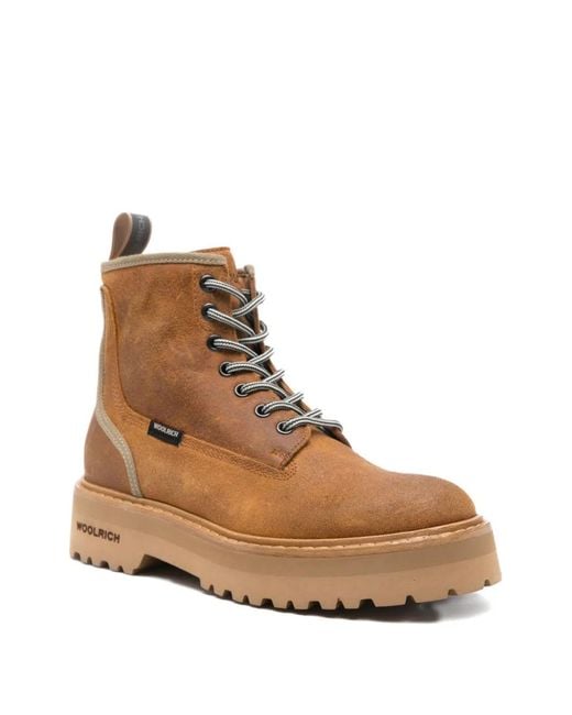 Woolrich Brown Main Boots
