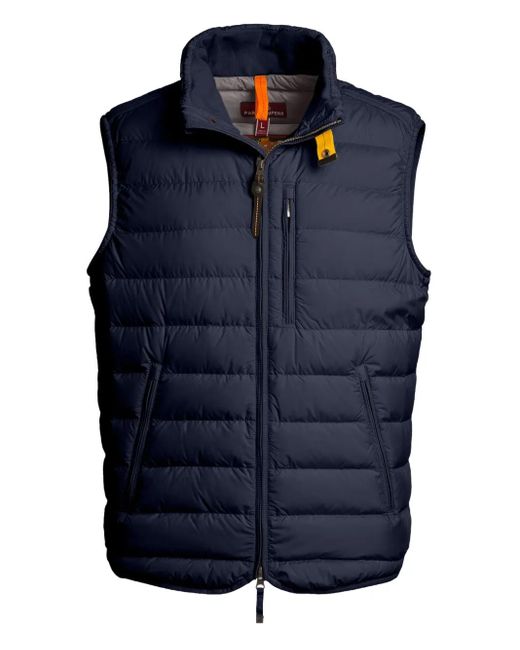 Parajumpers Blue Perfect Quilted Down Vest for men