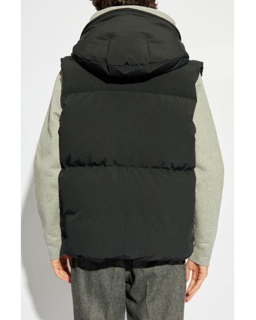 Moncler Black Baldy Gilet for men