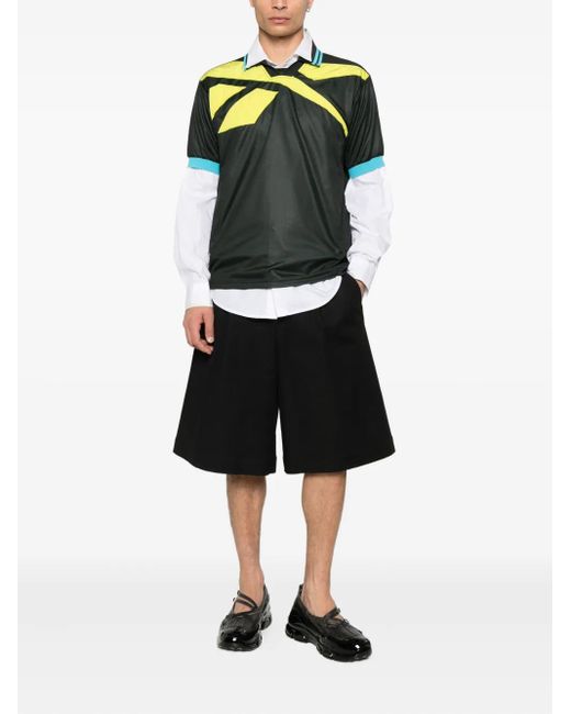BOTTER Black X Reebok Layered Polo Shirt