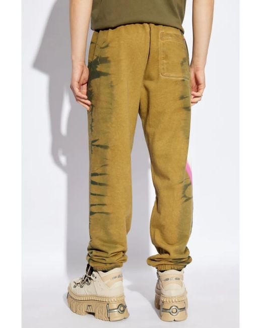 DIESEL P Marky Flash Jogginghose in Yellow für Herren