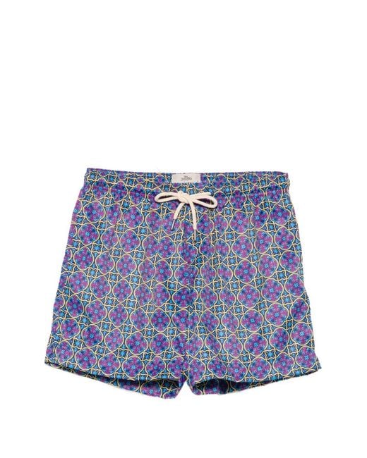 Peninsula Blue Short De Bain Santo Stefano for men