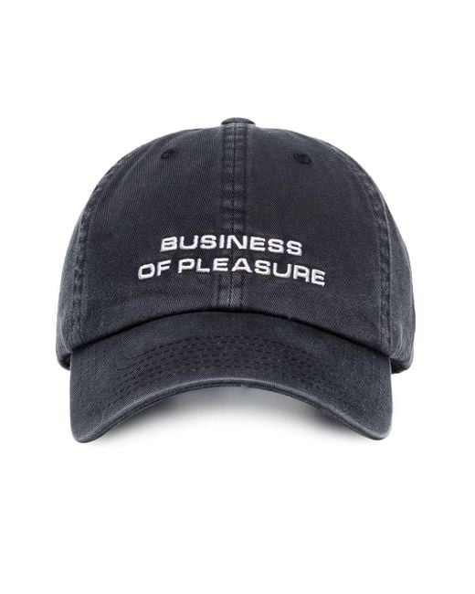 Cappello da baseball Business of Pleasure di M I S B H V in Black