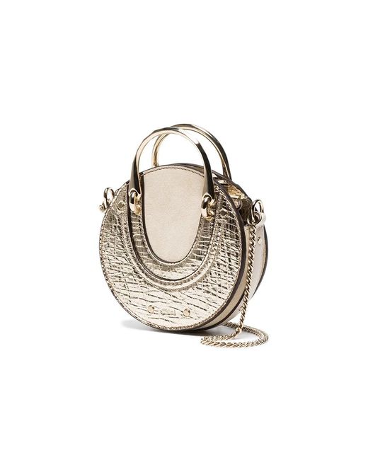 Chloé White Mini Pixie Crossbody Bag