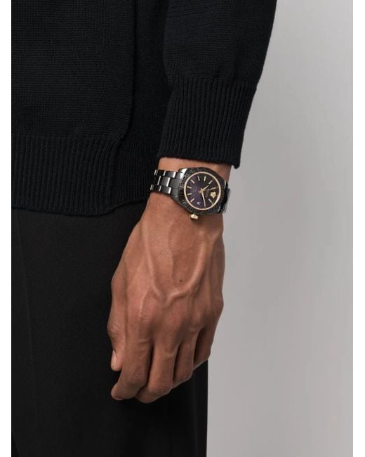 Versace Black Dv One Automatic 40Mm for men