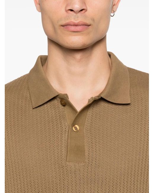 Samsøe & Samsøe Natural Polo Sajase En Maille for men