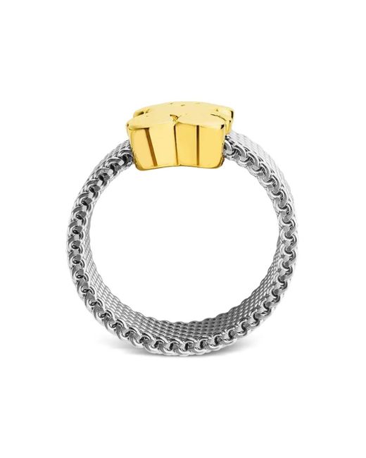 Bague En Résille Tous en coloris Metallic