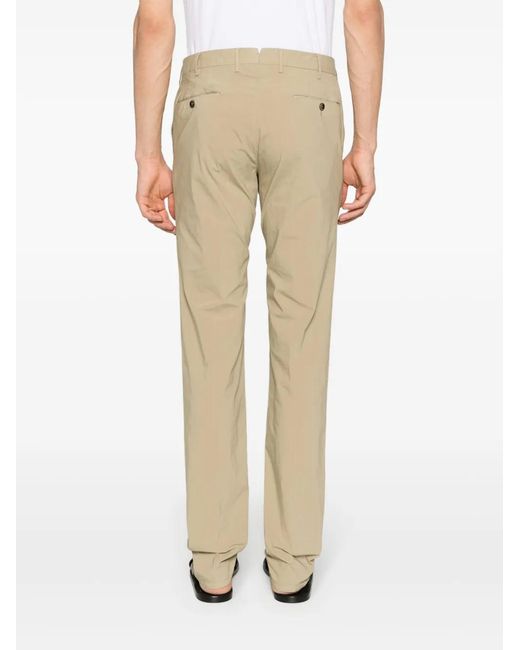 PT Torino Natural Mid-Rise Slim-Fit Trousers for men