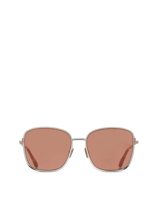 Tom Ford Pink Square Full-Rim Sunglasses